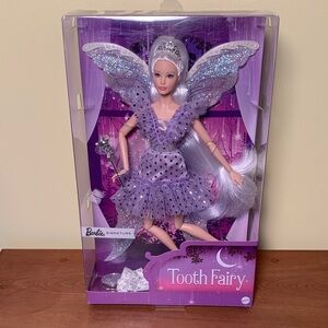 Barbie Signature Tooth Fairy Doll in Purple Box